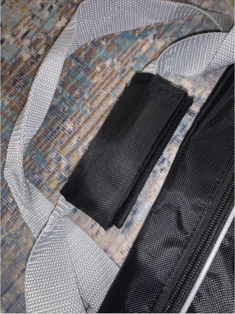 Joola Pickleball Double Sided Black Duffle Bag L 42” X 12 “ H Equipment Bag